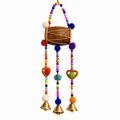 Colorful Dhol Wall Hanging – Boho Home Decor