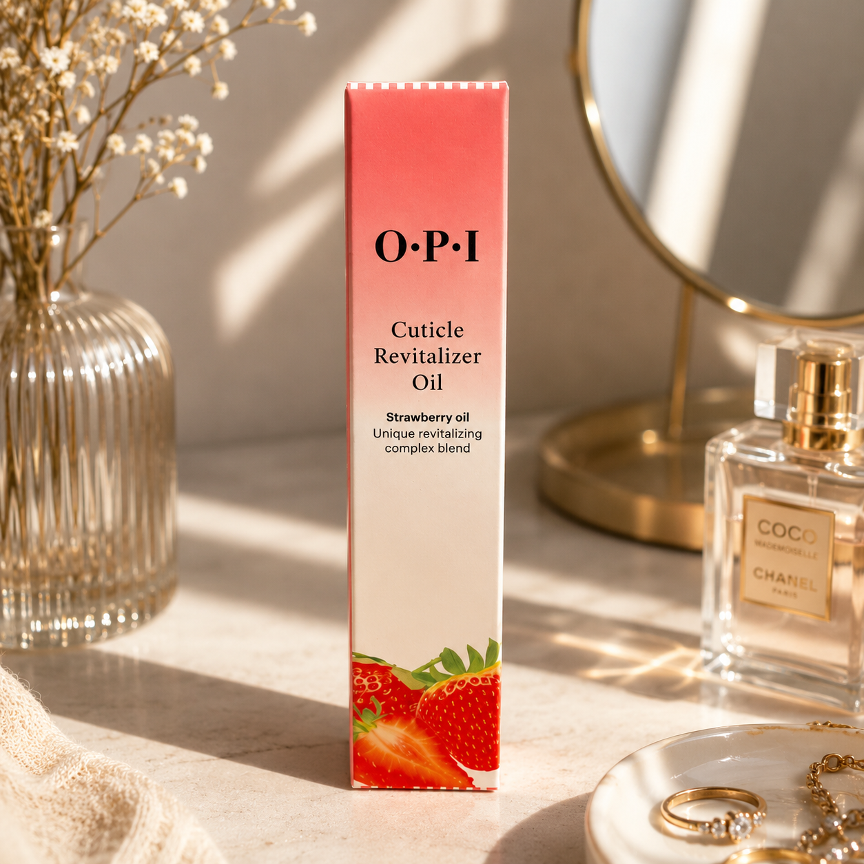 OPI Strawberry Cuticle Revitalizer Oil Pen – Nail & Cuticle Care