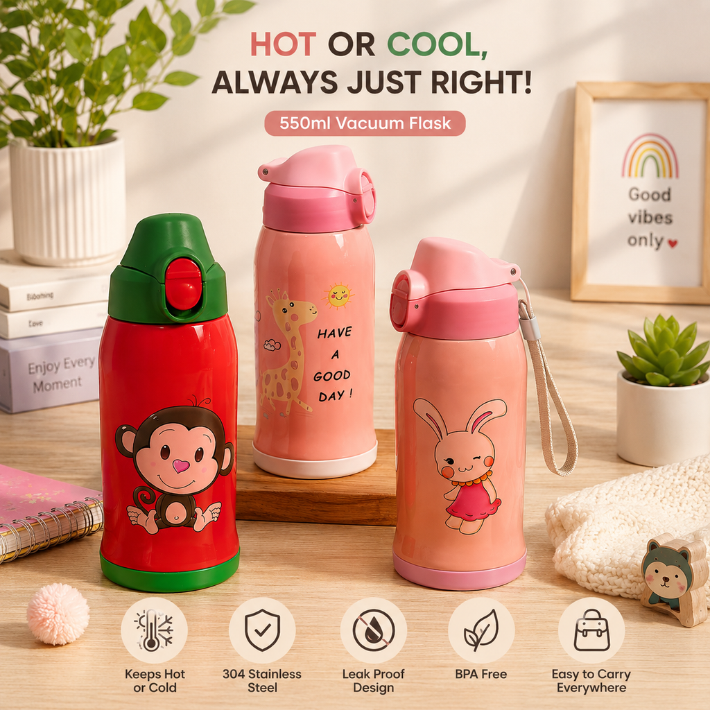 Penguin 550ml Kids Vacuum Flask