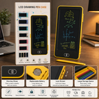 Multifunctional LCD Drawing Tablet Pencil Case