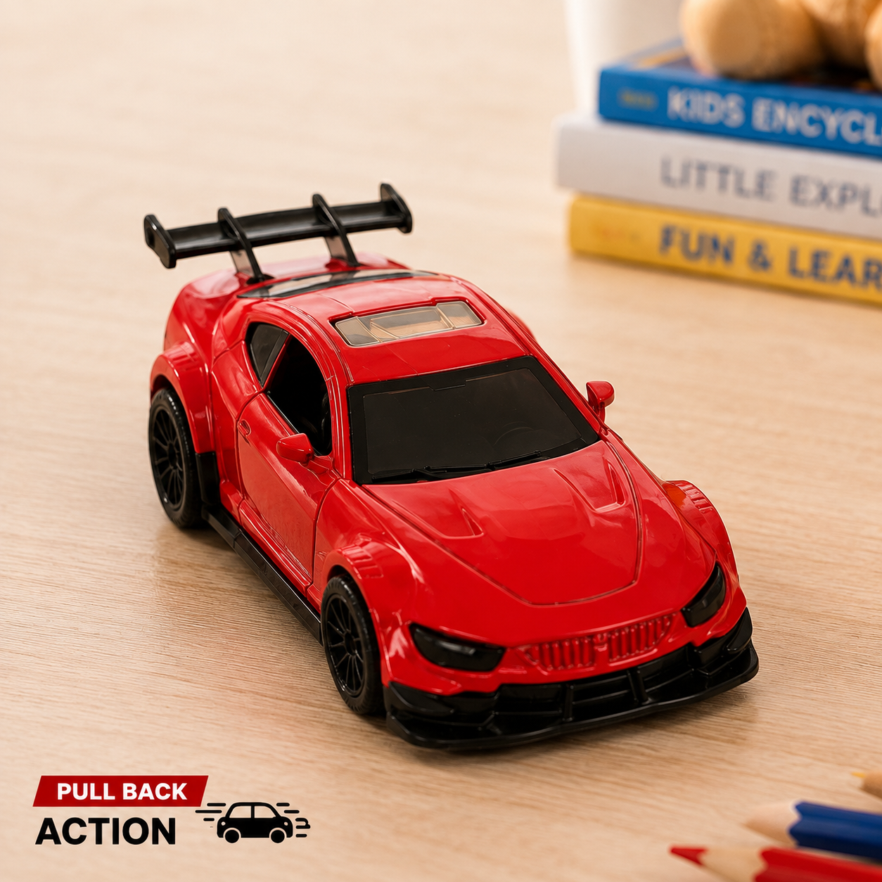 Kids Pull-Back Sports Cars – Colorful Toy Car Bundle