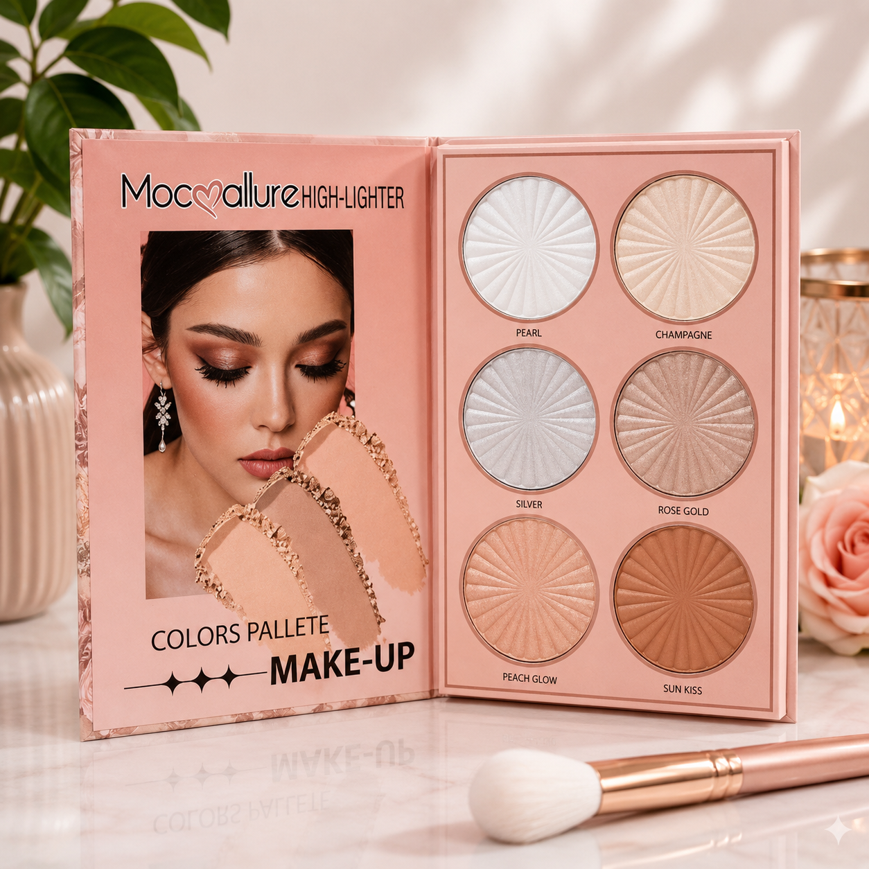 Mocallure 7-in-1 Makeup Book Palette