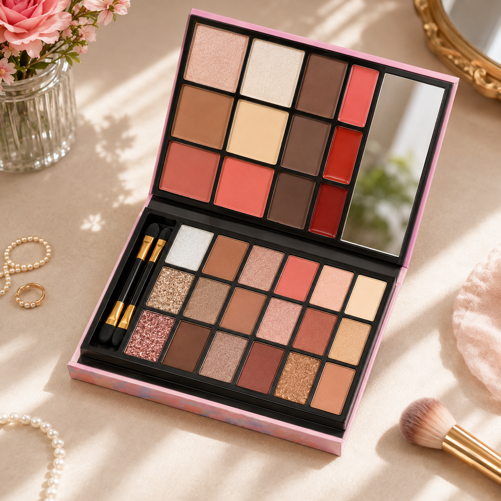 ANYLADY Fairy Flower Makeup Palette – Multi-Color Beauty Kit