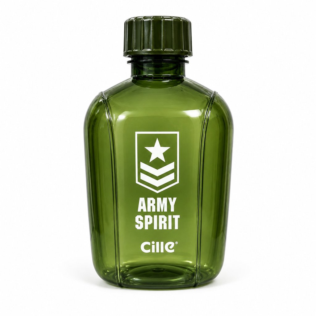 Army Spirit Military Style Water Bottle – Green | 950ml