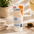 CeraVe Hydrating Mineral Sunscreen SPF 50 Face Lotion – 75ml