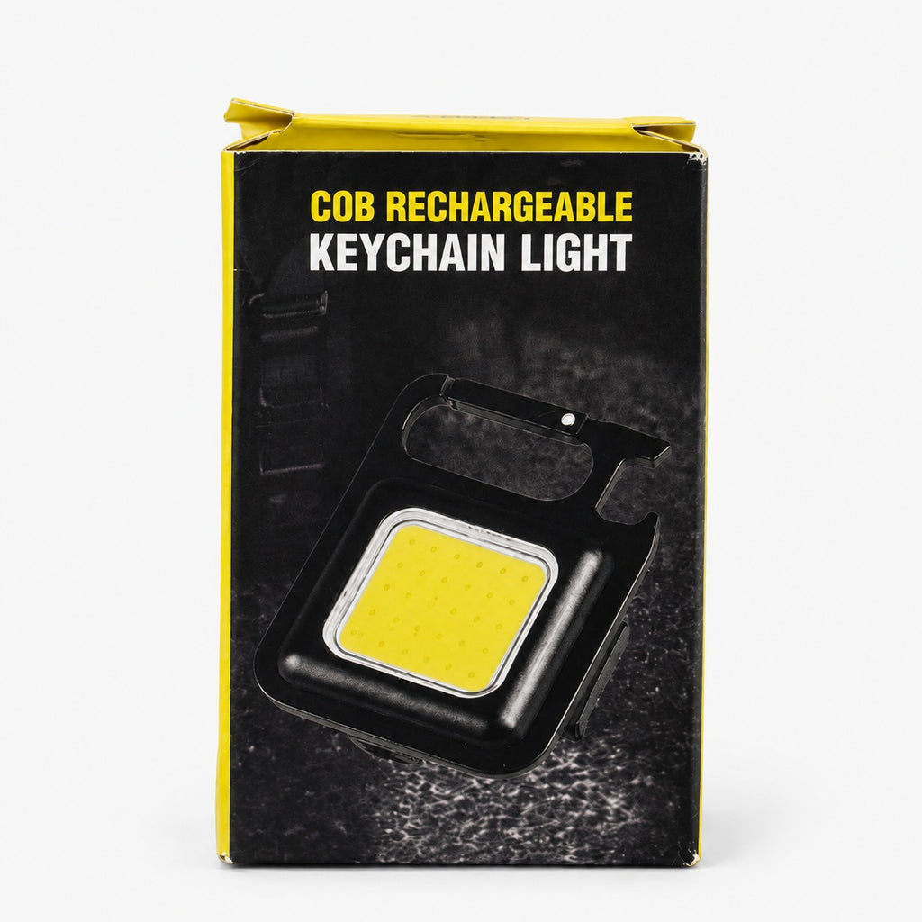 Rechargeable COB Keychain Light