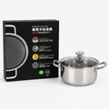 Laser-Cut Honeycomb Deep Casserole with Lid – 316 Stainless Steel