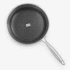 Laser-Cut Honeycomb 316 Stainless Steel Frying Pan