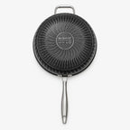 Honeycomb Laser-Cut SUS 316L Stainless Steel Wok with Lid