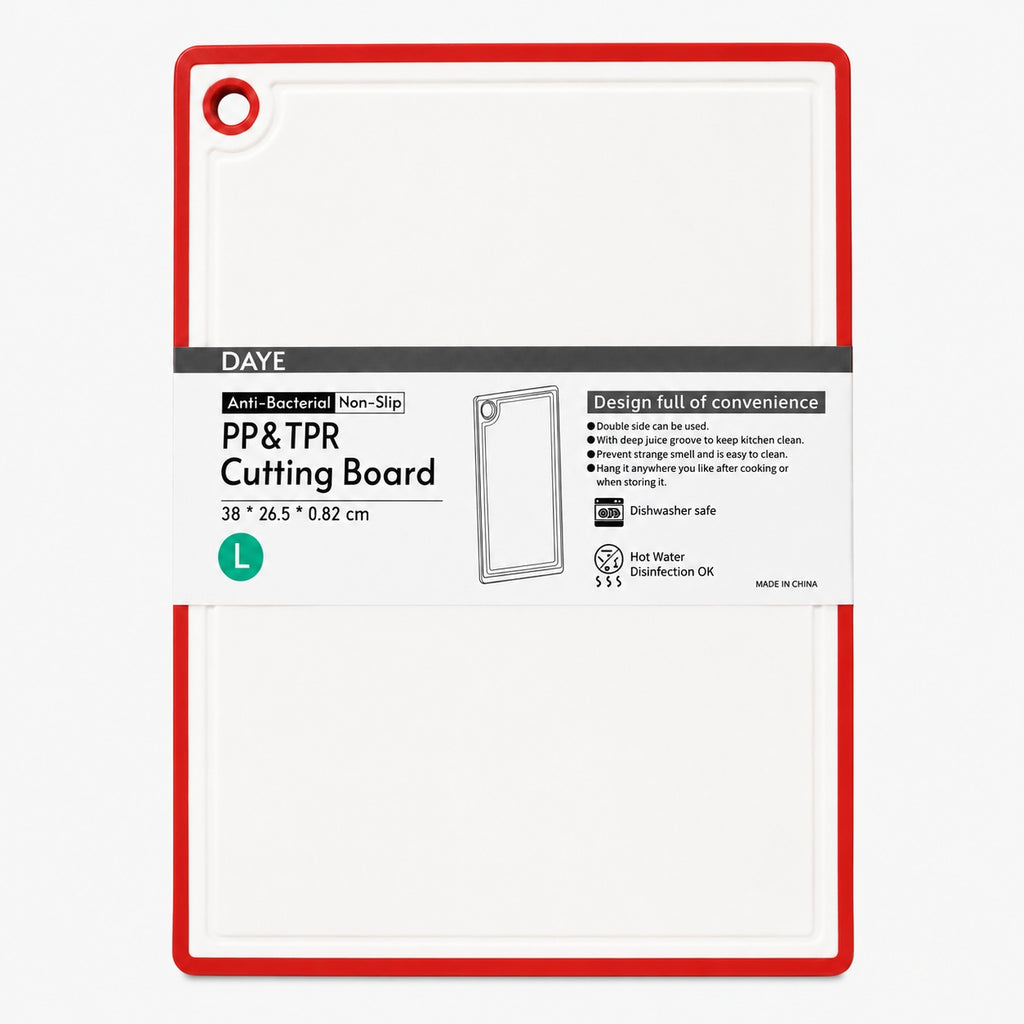 Large PP & TPR Cutting Board