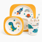 Dinosaur Bamboo Kids Dinner Set – Amazon Article