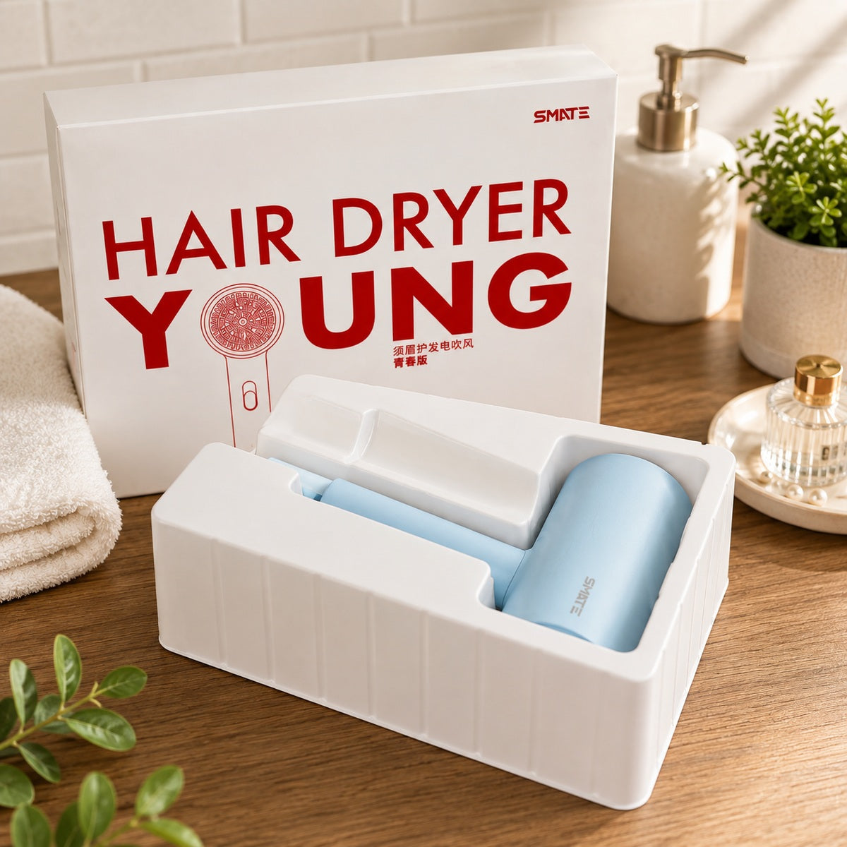 SMATE Young Series Compact Anion Hair Dryer