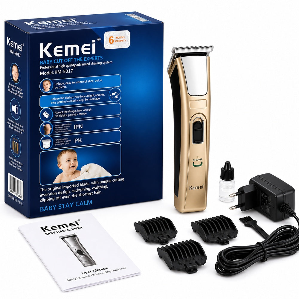 Kemei KM-5017 Professional Cordless Hair Clipper