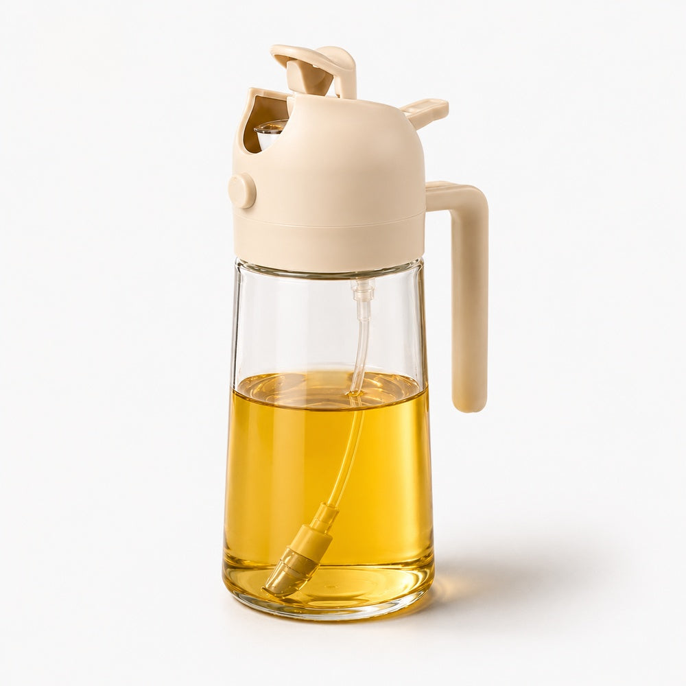 2-in-1 Spray & Pour Oil Dispenser Bottle