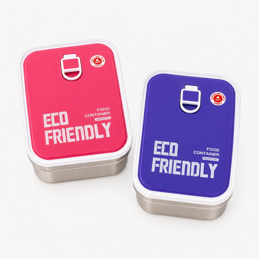 Tedmei Kids Eco-Friendly Stainless Steel Lunchbox