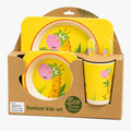 Kids Bamboo Dining Set – Dinosaur Design | Amazon Article