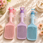 Cute Character Detangling Hair Brush – Wide Paddle Design