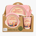 Kids Happy Birthday Bamboo Dinner Set- Amazon Article