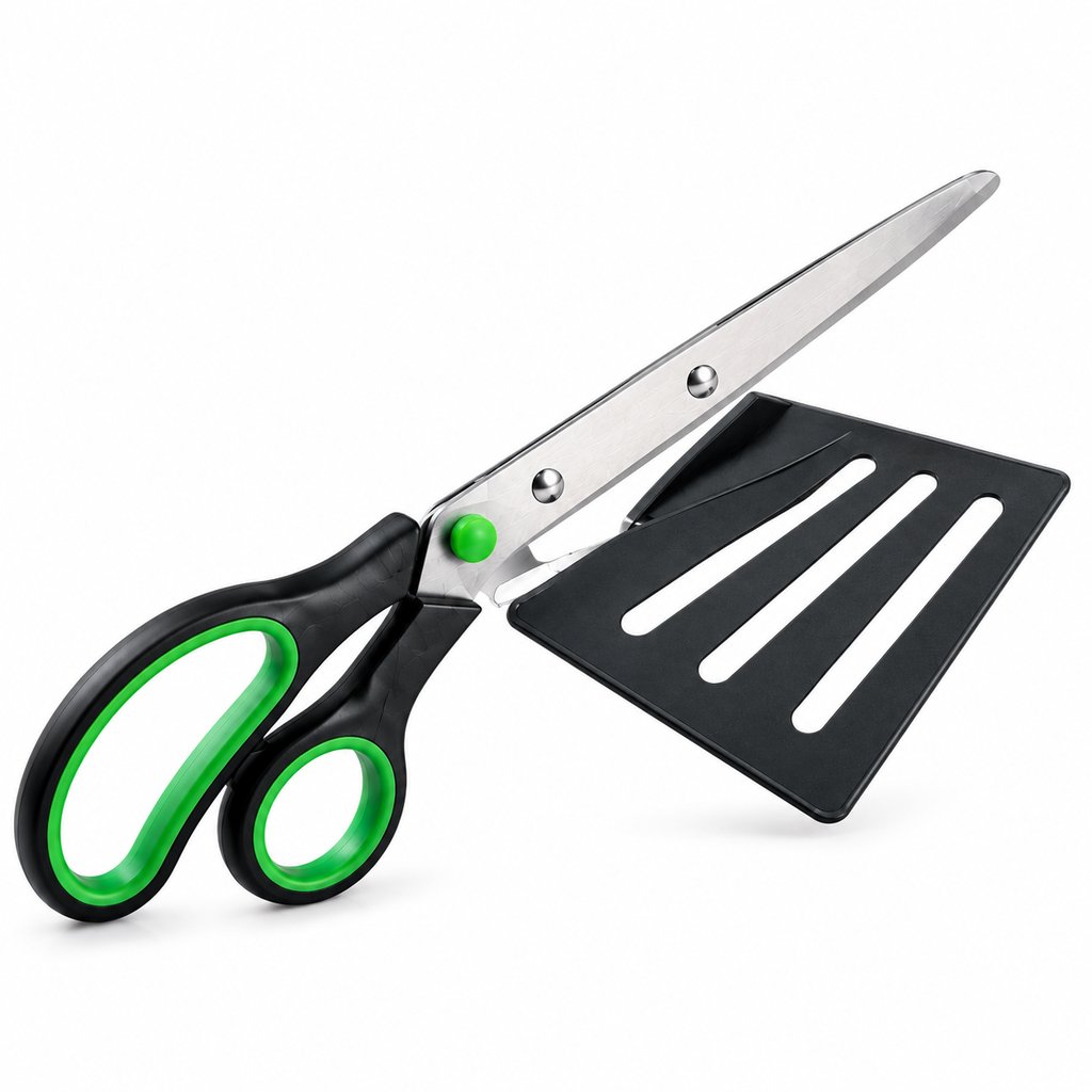Pizza Scissors with Serving Spatula