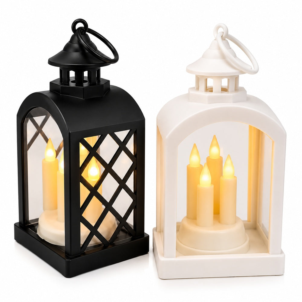 LED Candle Lantern – Decorative Warm Light Lamp
