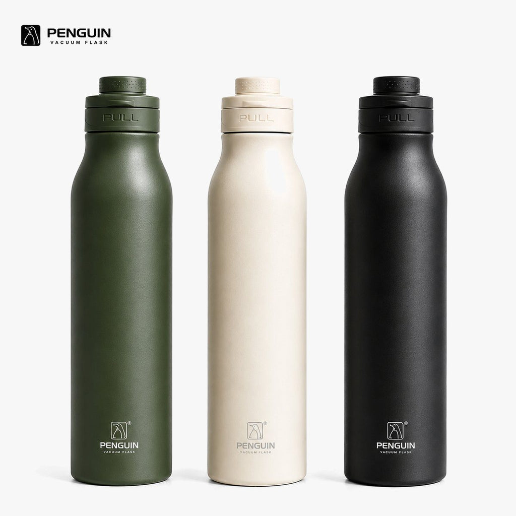 Penguin Stainless Steel Vacuum Insulated Flask – Hot & Cold | 800ml