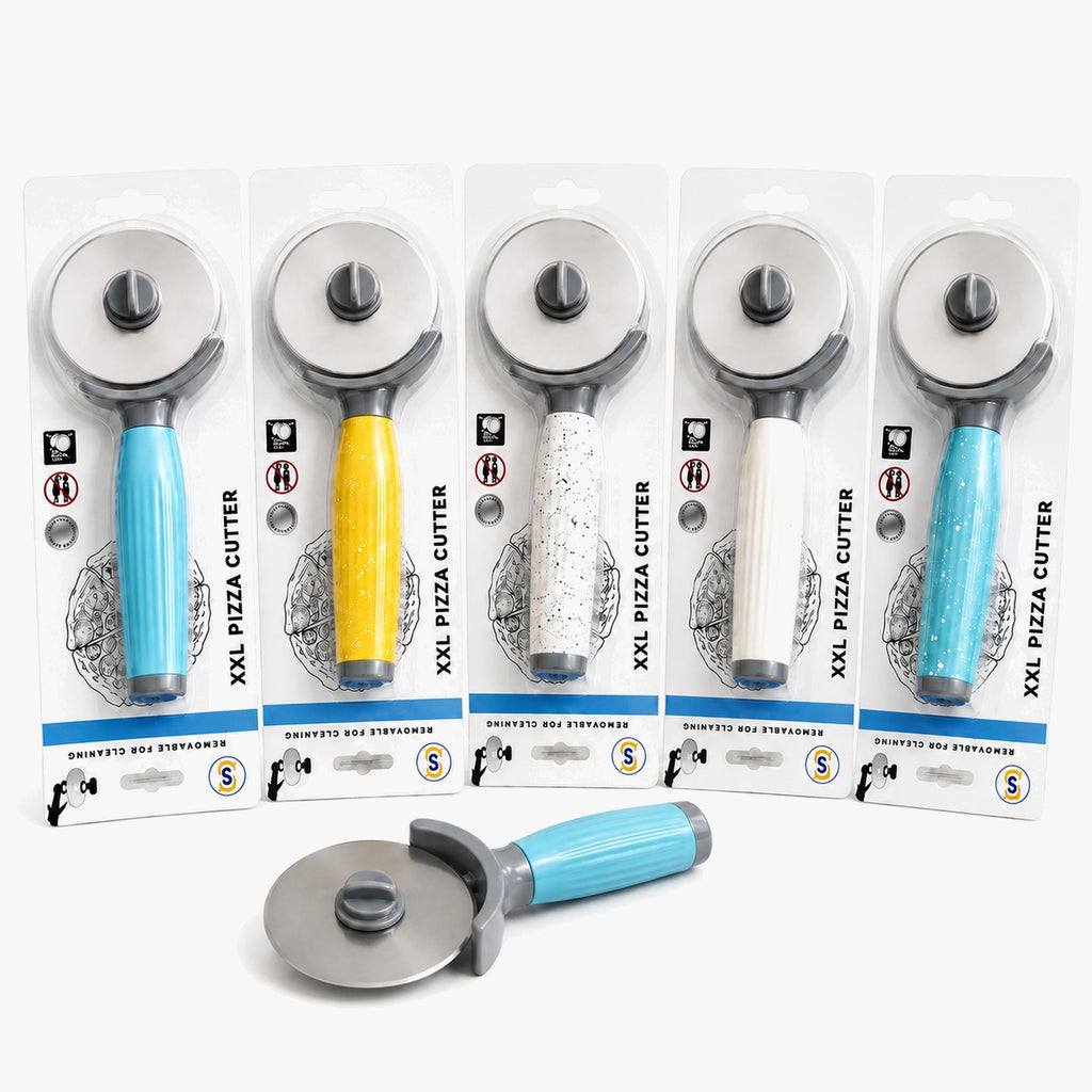 XXL Stainless Steel Pizza Cutter (Random Color)
