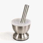 SUS 304 Stainless Steel Mortar & Pestle