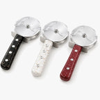 XXL Pizza Cutter – Stainless Steel Pizza Wheel with Premium Marbled Handle